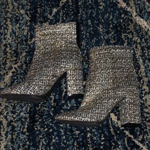 Jessica Simpson Tweed Booties